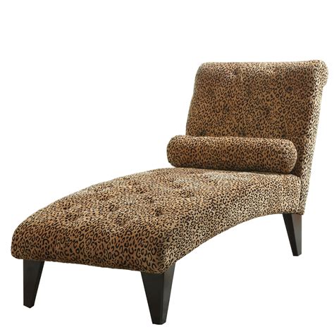 animal print chaise lounge.